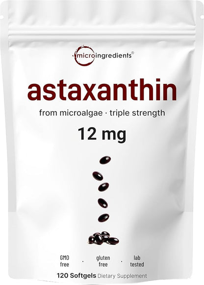 Astaxanthin 12mg with MCT Oil