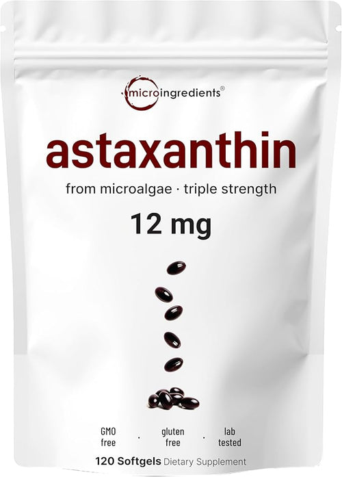 Astaxanthin 12mg with MCT Oil