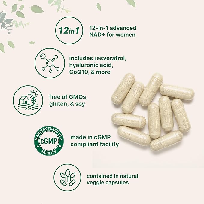 Liposomal NAD+ for Women Complex