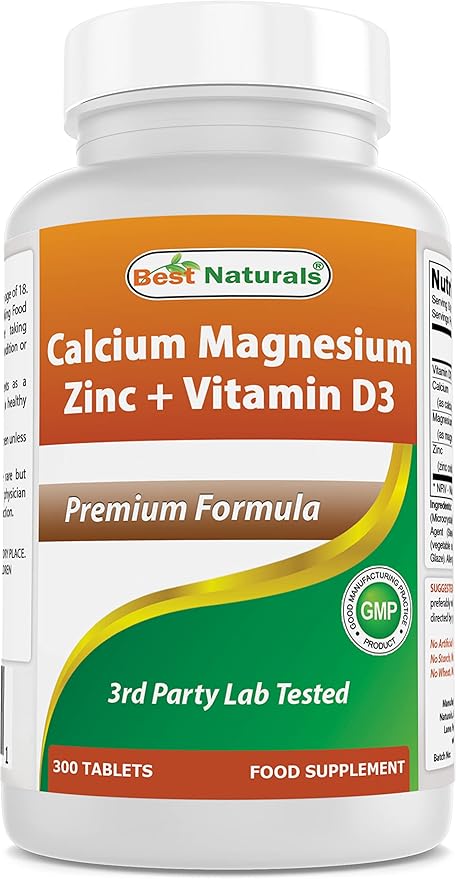 Calcium Magnesium Zinc with Vitamin D3
