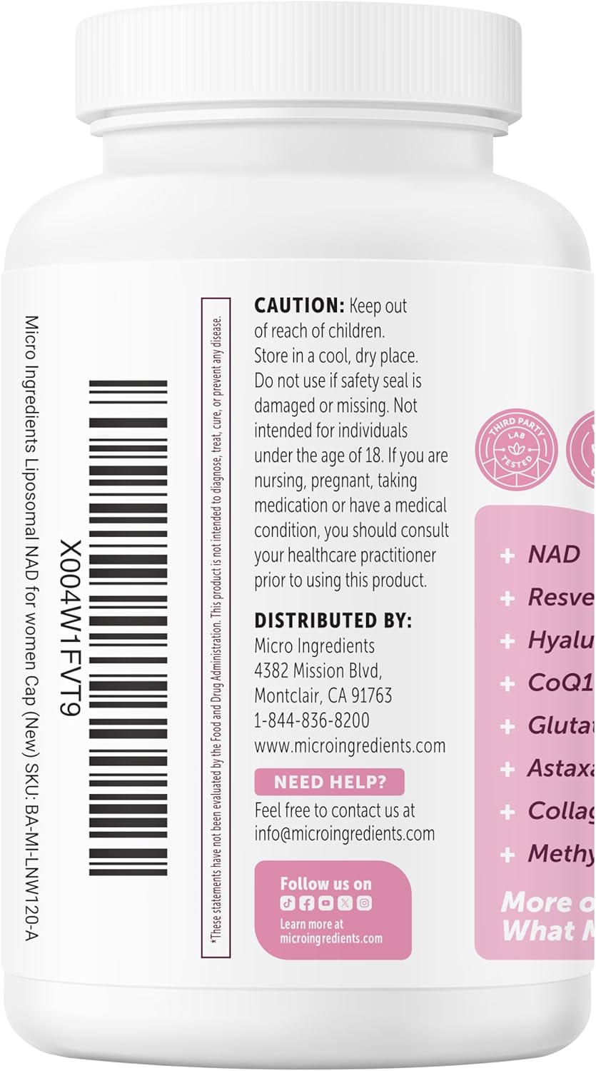 Liposomal NAD+ for Women Complex