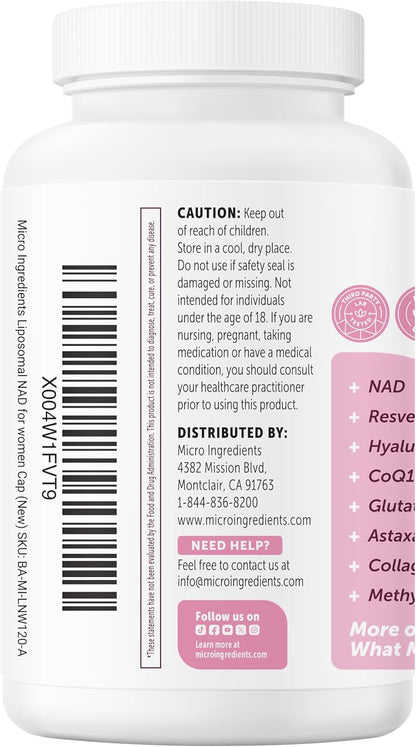 Liposomal NAD+ for Women Complex
