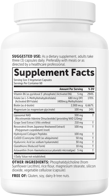 Liposomal NAD+ for Women Complex